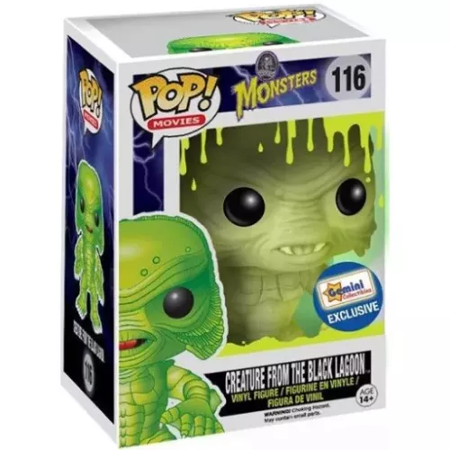 Funko Pop! Creature from the Black Lagoon #116 Glows in the Dark Box