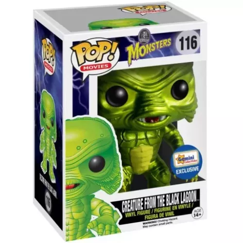 Funko Pop! Creature from the Black Lagoon #116 Metallic Box