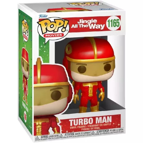 Funko Pop! Turbo Man #1165 Jingle All the Way Movies Box