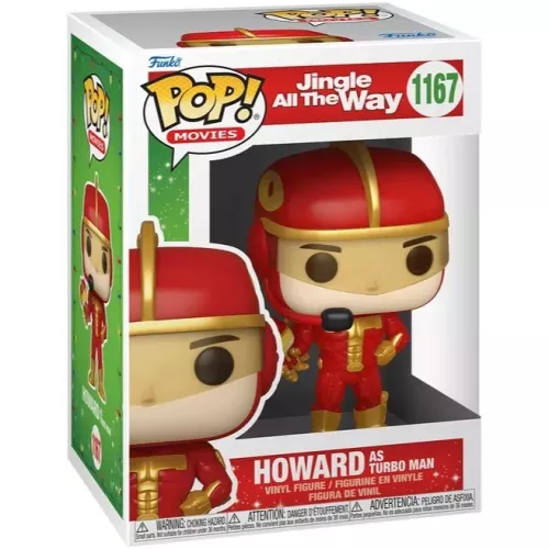 Funko Pop! Howard as Turbo Man #1167 Jingle All the Way Box