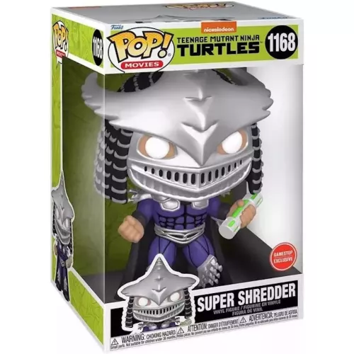 Funko Pop! Super Shredder #1168 10 Inch Nickelodeon Teenage Mutant Ninja Turtles Box