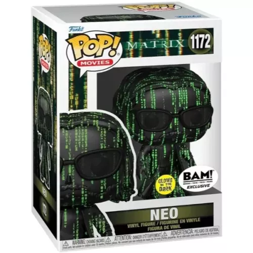 Funko Pop! Neo #1172 Matrix Code Glows in the Dark Box