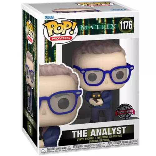 Funko Pop! The Analyst #1176 The Matrix Movies Vinyl Figure Box