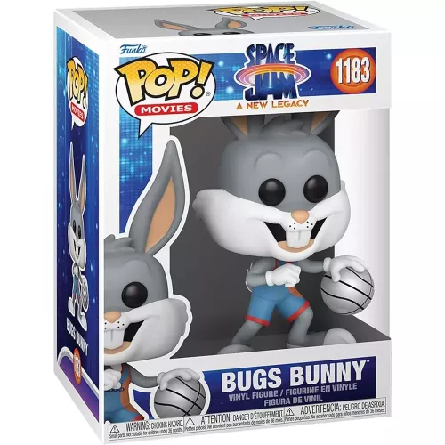 Funko Pop! Bugs Bunny #1183 Dribbling Space Jam A New Legacy Box