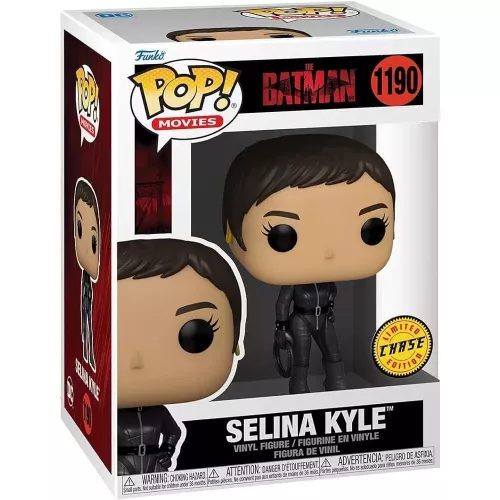 Funko Pop! Selina Kyle #1190 Maskless Chase The Batman Box