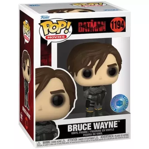 Funko Pop! Bruce Wayne #1194 Batman Suit The Batman Box