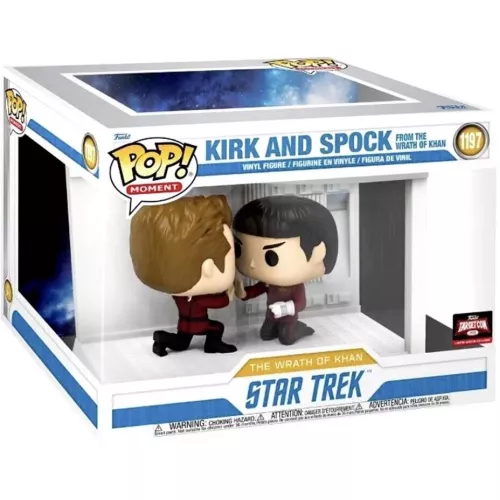 Funko Pop! Kirk and Spock from the Wrath of Khan #1197 Box