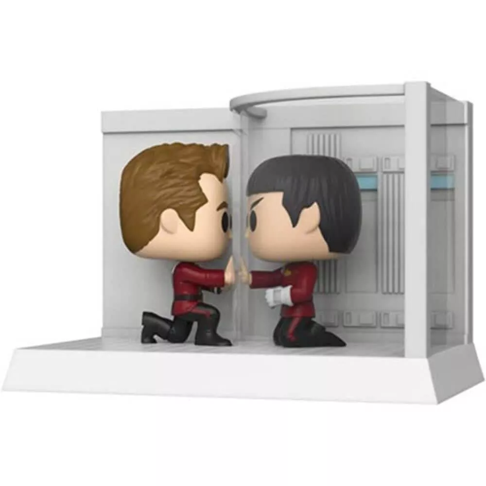 Kirk and Spock from the Wrath of Khan
