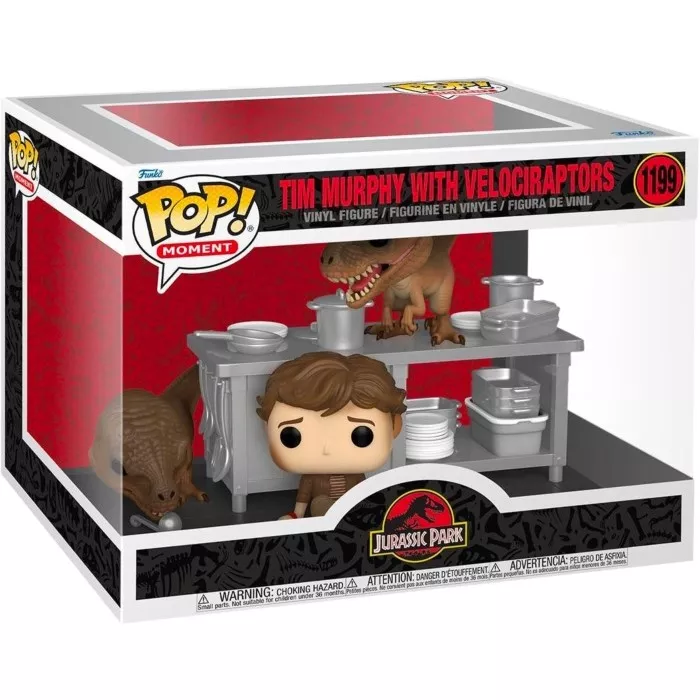 Tim Murphy with Velociraptors Box