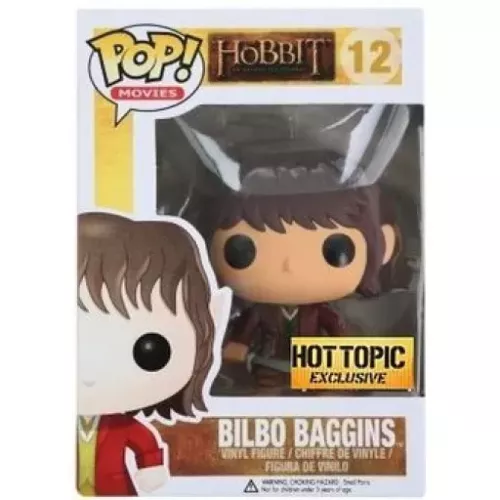 Funko Pop! Bilbo Baggins #12 Spiderwebs The Hobbit: An Unexpected Journey Box