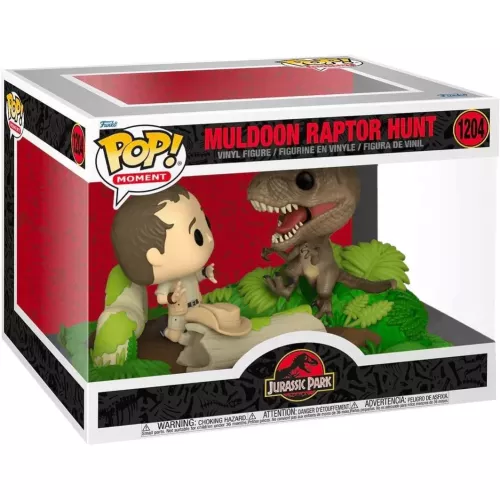 Funko Pop! Muldoon Raptor Hunt #1204 Jurassic Park Box