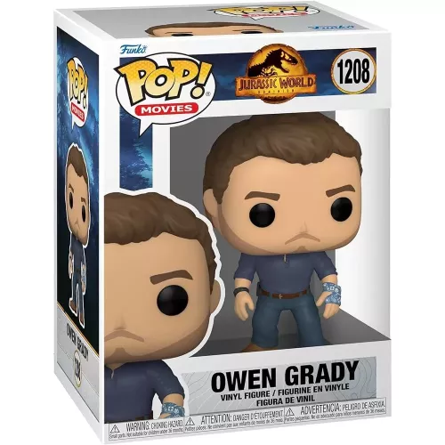 Funko Pop! Owen Grady #1208 Jurassic World Dominion Box