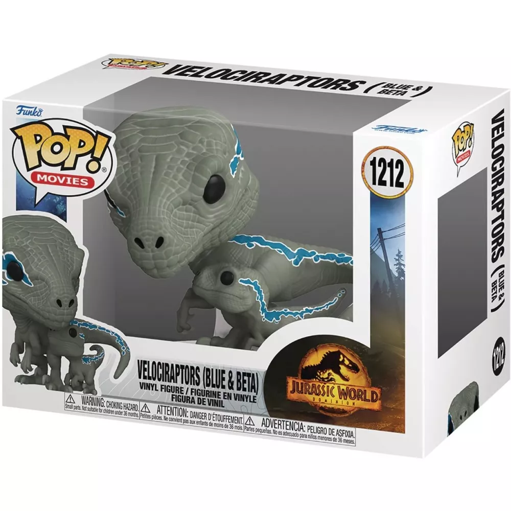 Velociraptors (Blue & Beta) Box