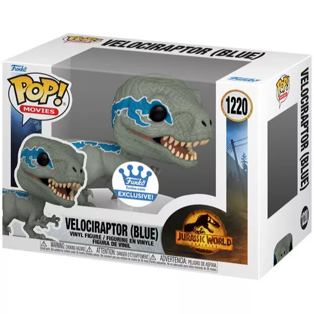 Velociraptor (Blue) Box