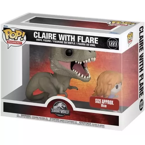 Funko Pop! Claire with Flare #1223 Jurassic World Movies Box