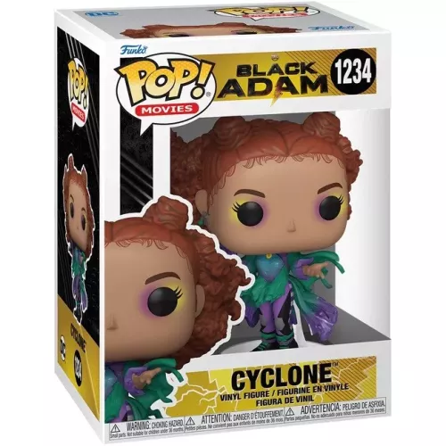 Funko Pop! Cyclone #1234 DC Black Adam Movies Vinyl Figure Box
