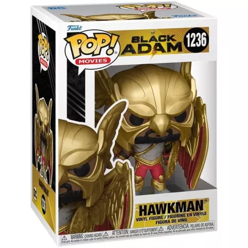 Funko Pop! Hawkman #1236 DC Black Adam Movies Vinyl Figure Box