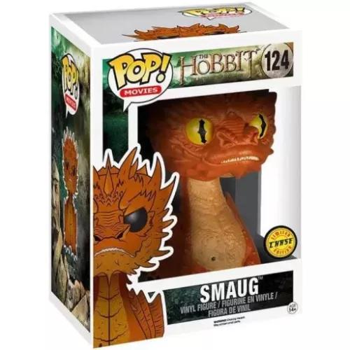 Funko Pop! Smaug #124 Dragon Eyes Chase The Hobbit The Battle of the Five Armies Box