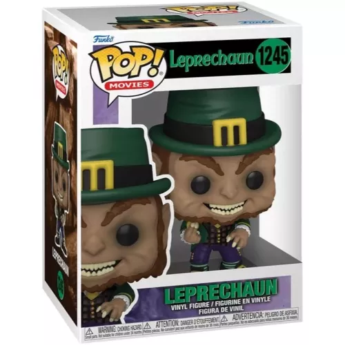 Funko Pop! Leprechaun #1245 Movies Vinyl Figure Box