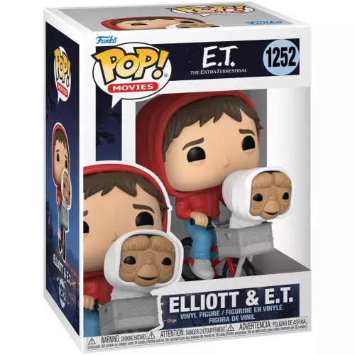 Funko Pop! Elliott & E.T. #1252 E.T. The Extra-Terrestrial Box