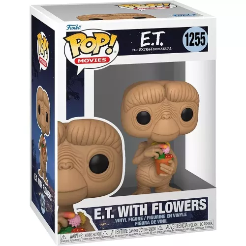 Funko Pop! E.T. with Flowers #1255 E.T. The Extra-Terrestrial Box