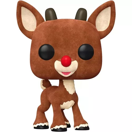 Funko Pop! Rudolph #1260 Flocked Rudolph the Red-Nosed Reindeer Official Licensed Product