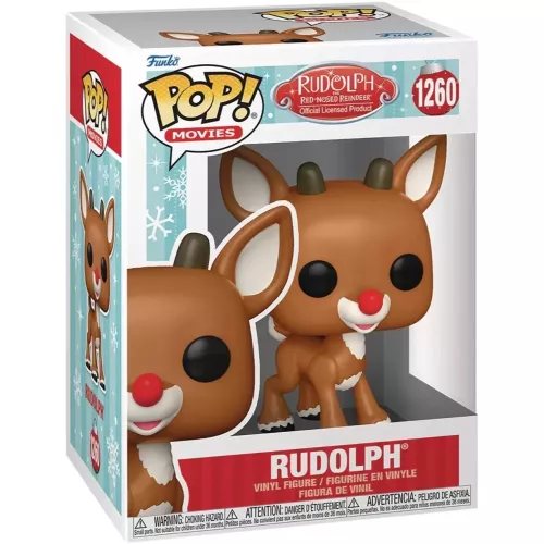 Funko Pop! Rudolph #1260 Rudolph the Red-Nosed Reindeer Official Licensed Product Box