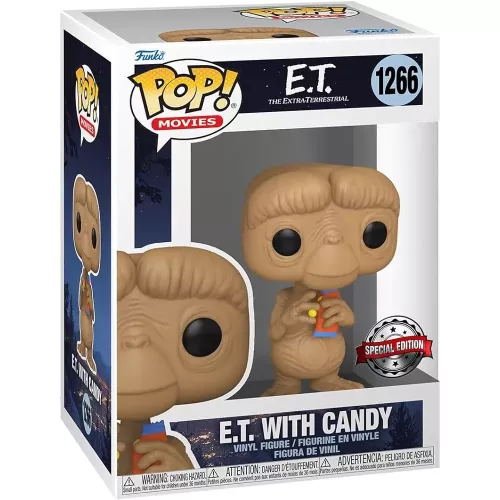 Funko Pop! E.T. with Candy #1266 E.T. The Extra-Terrestrial Box