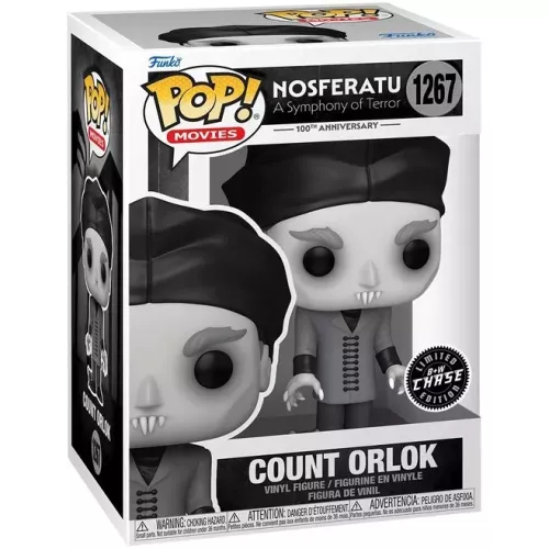 Funko Pop! Count Orlok #1267 with Hat Chase Black and White Box