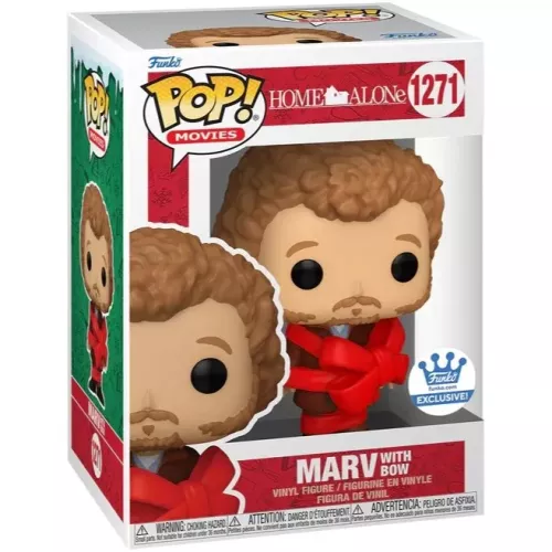Funko Pop! Marv with Bow #1271 Home Alone Movies Vinyl Figure Box