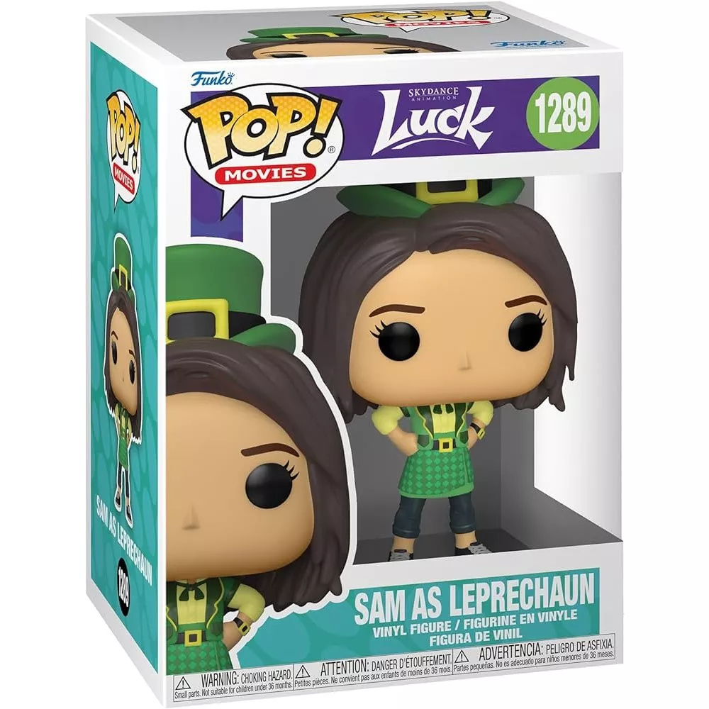Sam as Leprechaun Box