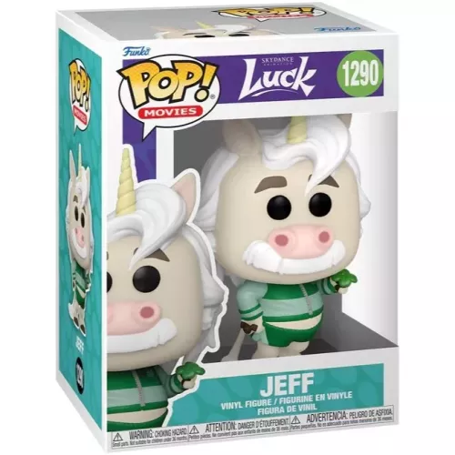 Funko Pop! Jeff #1290 Skydance Animation Luck Movies Box