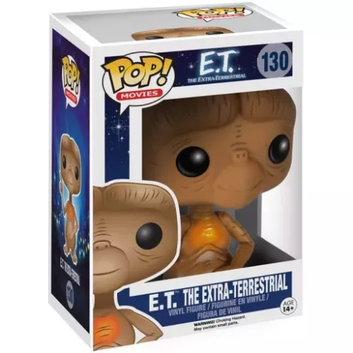 Funko Pop! E.T. the Extra-Terrestrial #130 Movies Vinyl Figure Box