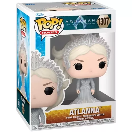 Funko Pop! Atlanna #1307 DC Aquaman and the Lost Kingdom Box