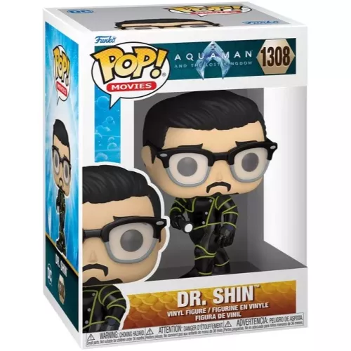 Funko Pop! Dr. Shin #1308 DC Aquaman and the Lost Kingdom Box