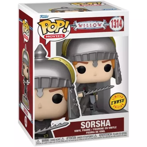 Funko Pop! Sorsha #1314 Hat Chase Willow Movies Vinyl Figure Box