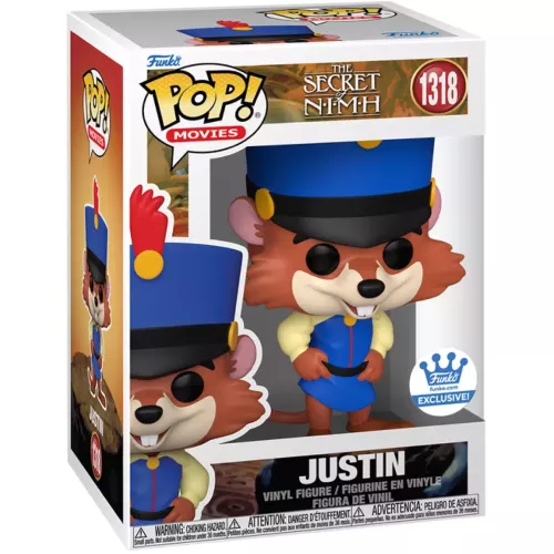 Funko Pop! Justin #1318 The Secret of NIMH Movies Vinyl Figure Box