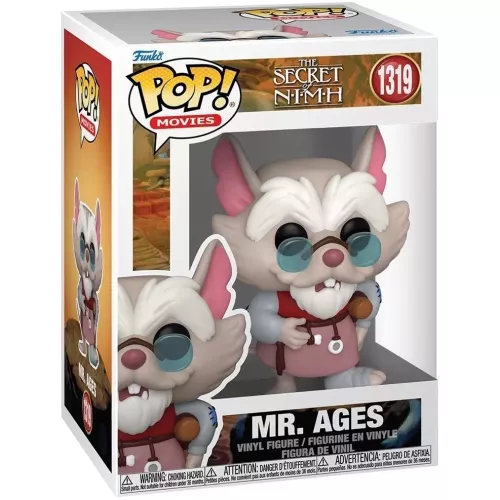 Funko Pop! Mr. Ages #1319 The Secret of NIMH Movies Box