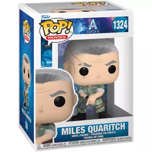 Funko Pop! Miles Quaritch #1324 Avatar Movies Vinyl Figure Box