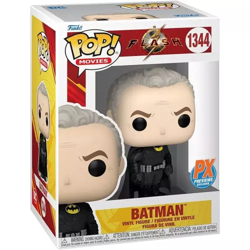 Funko Pop! Batman #1344 Unmasked DC The Flash Movies Box