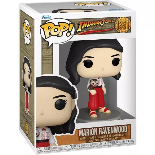 Funko Pop! Marion Ravenwood #1351 Indiana Jones Movies Box