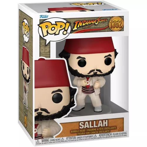 Funko Pop! Sallah #1352 Indiana Jones Movies Vinyl Figure Box