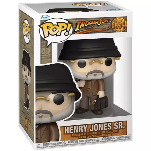 Funko Pop! Henry Jones Sr. #1354 Indiana Jones Movies Box