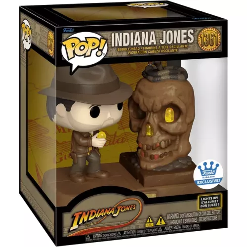 Funko Pop! Indiana Jones #1361 with Sankara Stones Box