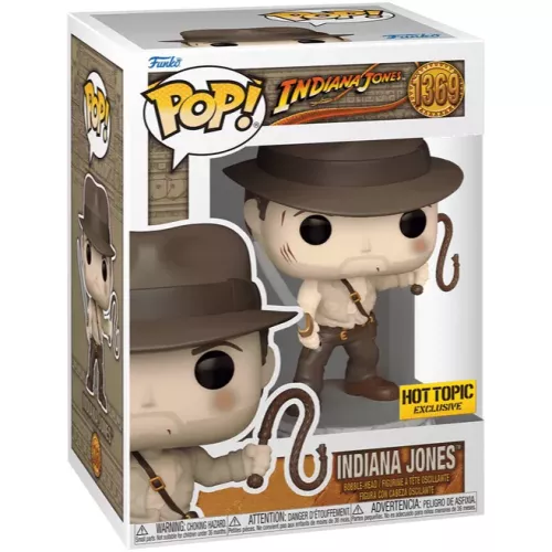 Funko Pop! Indiana Jones #1369 with Sword Movies Vinyl Figure Box