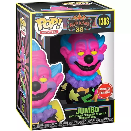 Funko Pop! Jumbo #1383 Blacklight Killer Klowns from Outer Space 35 Box
