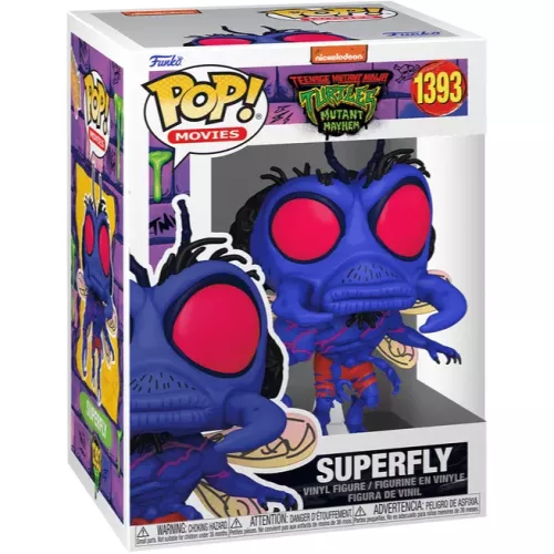 Funko Pop! Superfly #1393 Nickelodeon Teenage Mutant Ninja Turtles Mutant Mayhem Box