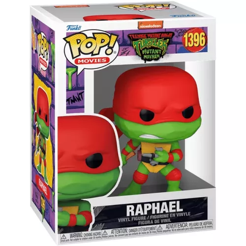 Funko Pop! Raphael #1396 Nickelodeon Teenage Mutant Ninja Turtles Mutant Mayhem Box
