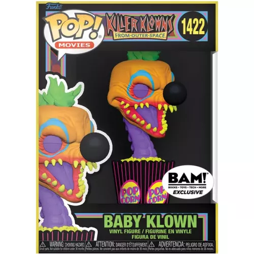 Funko Pop! Baby Klown #1422 Blacklight Killer Klowns from Outer Space Box