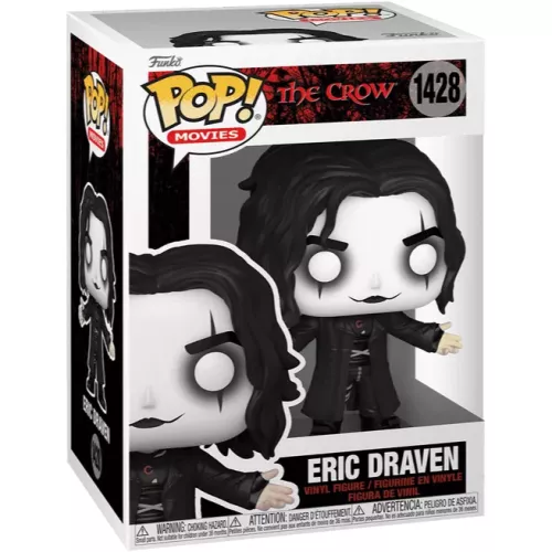 Funko Pop! Eric Draven #1428 The Crow Movies Vinyl Figure Box